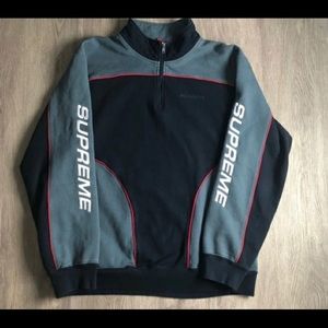 Supreme FW18 Speedway Half Zip Pullover Sweater